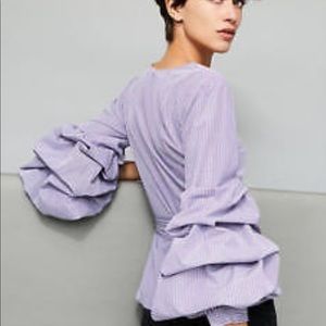 Anthropologie Gingham blouse by Sunday in Brooklyn